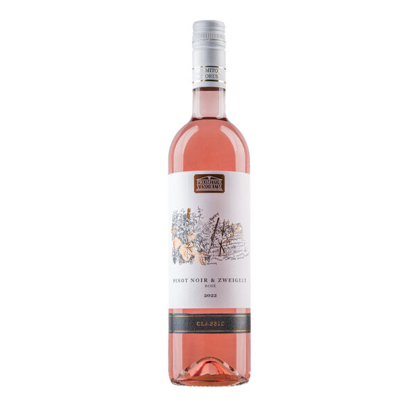 Pinot noir & Zweigelt rosé 2022 (VYPREDANÉ) – Obrázok 1